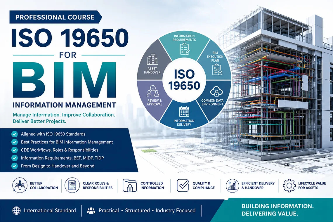 ISO 19650 BIM information management course at ETC Lebanon