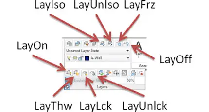 Advanced AutoCAD Layer States Manager and Object Properties