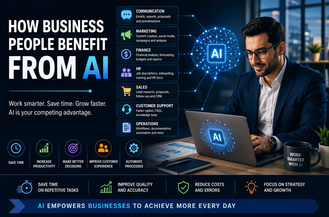 How business people benefit from AI in Lebanon at ETC Expertise Training Center