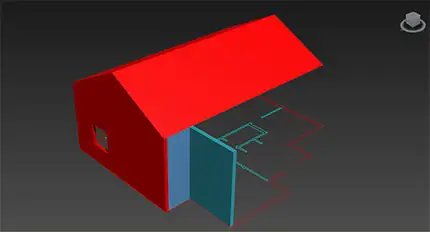 Importing AutoCAD Polylines to Model a House in 3DS Max