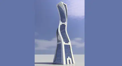 Modeling a tower using Editable poly and some modifiers