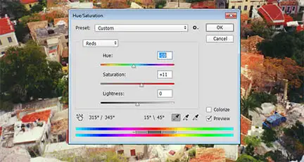 Color Correction 3 - Hue/Saturation